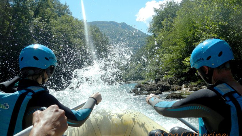 rafting dans le canyon Tara au Montenegro