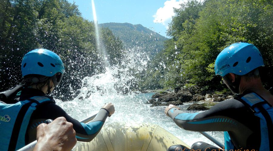 rafting dans le canyon Tara au Montenegro