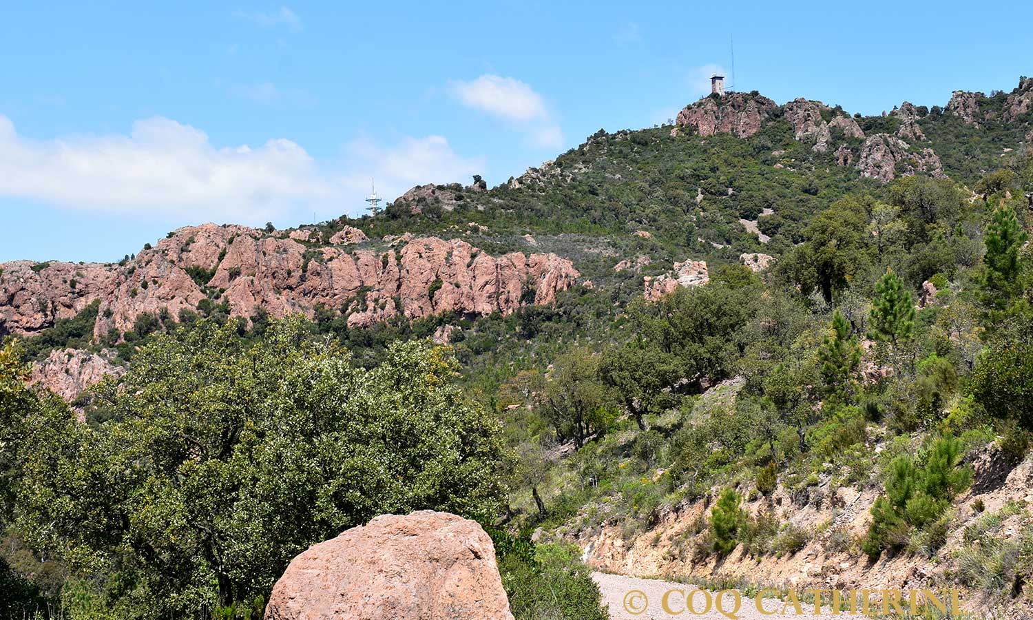 Randonnée au Vinaigre, sommet de l’Esterel
