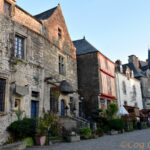 la ruelles médiévale de Rochefort en Terre avec ses vieilles maisons