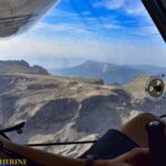 Le Dévoluy lors du vol en motoplaneur dans les Alpes du Sud