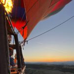 Panorama sur la Provence à bord de la montgolfière