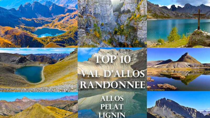 Diverses photos des randonnées dans le Val D’Allos