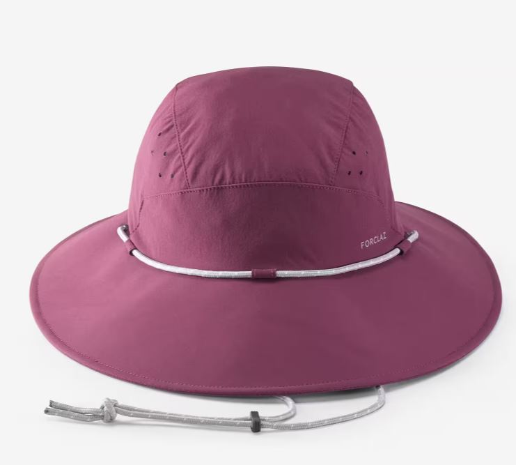 Chapeau de randonnée femme Decathlon violet