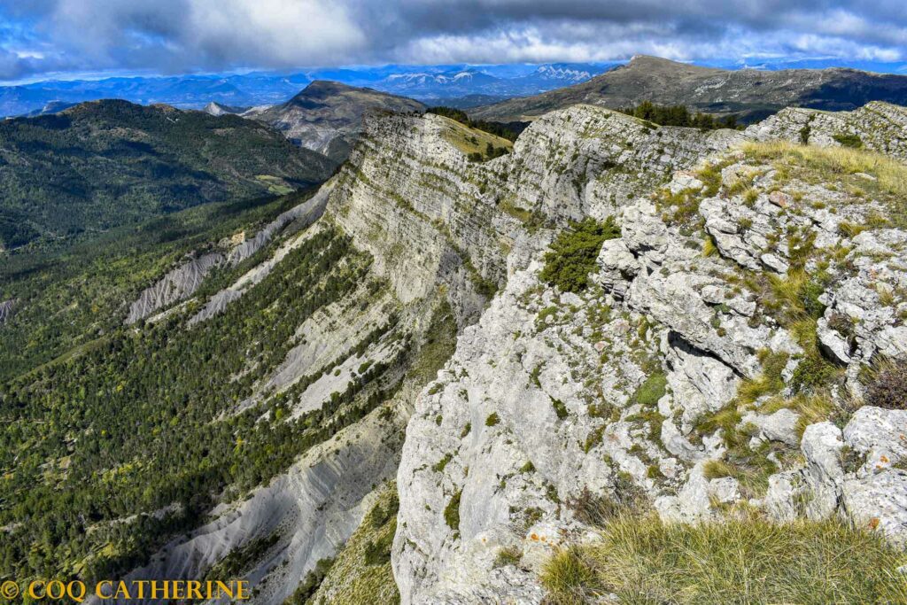 les falaises de la Crête de Géruen