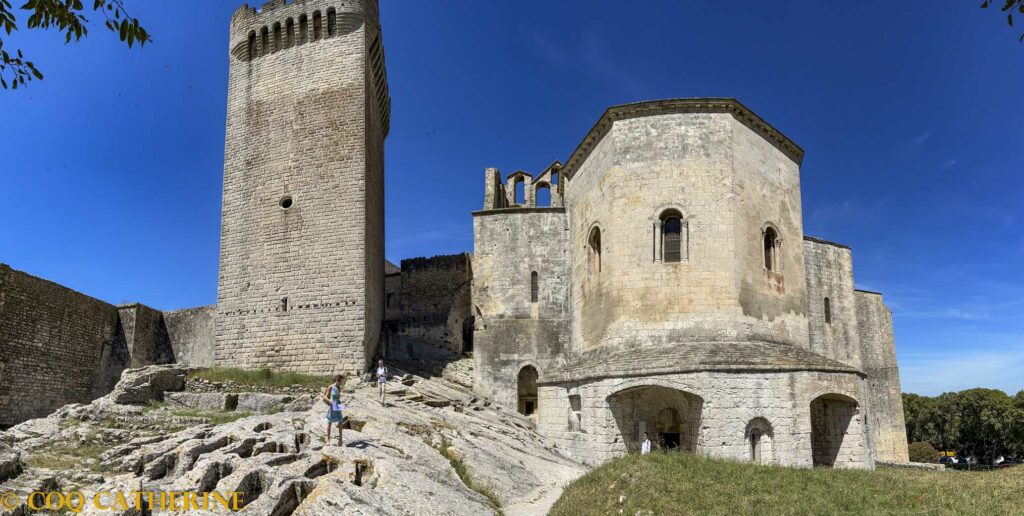 l’église et la tour de l’abbaye de Montmajour