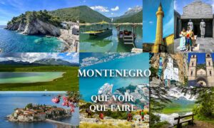 Montage de diverses photos du Monténégro