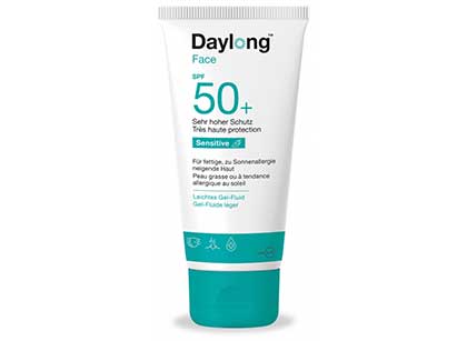 daylongface sensitive gel fluide spf50+ 50 ml