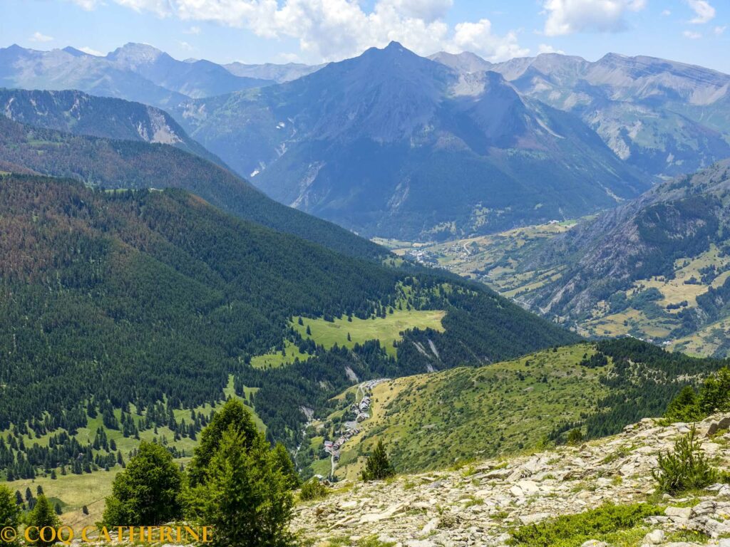Panorama sur la Haute Vallée de l’Ubaye et Fouillouse