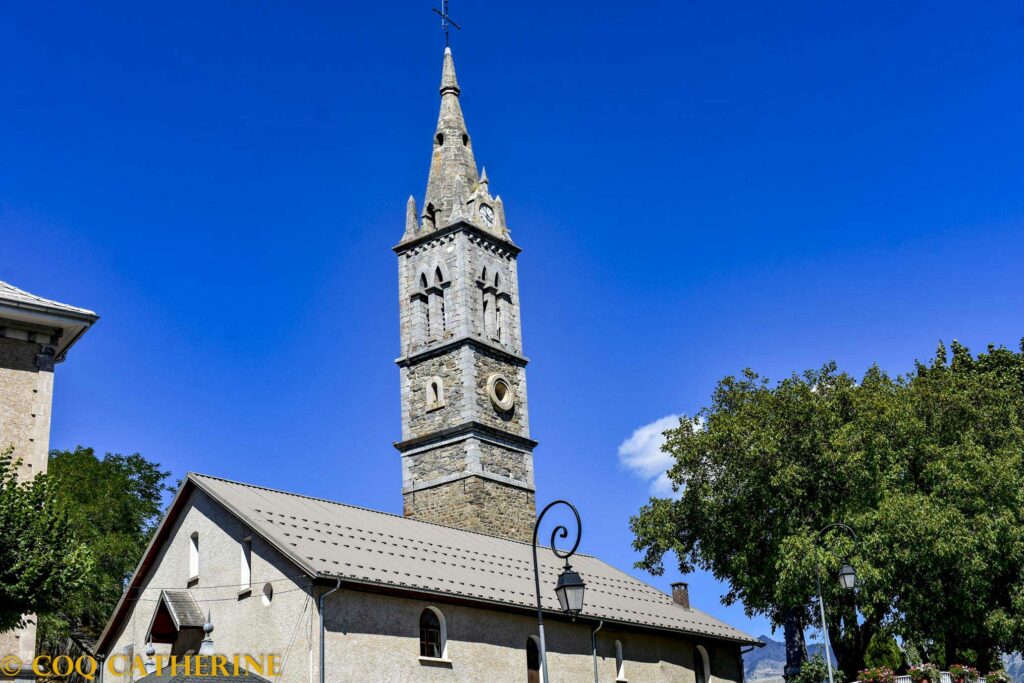 le clocher de l’église de la Breole