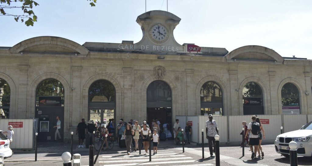 La gare de Béziers