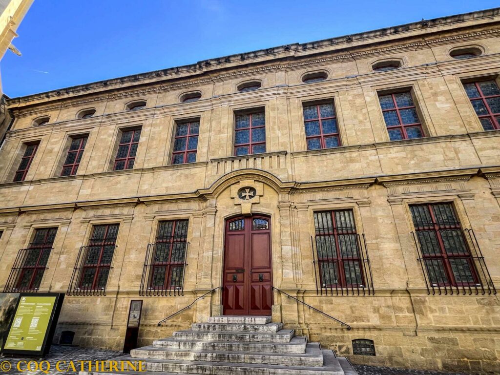 La façade du musée Granet d’Aix en Provence