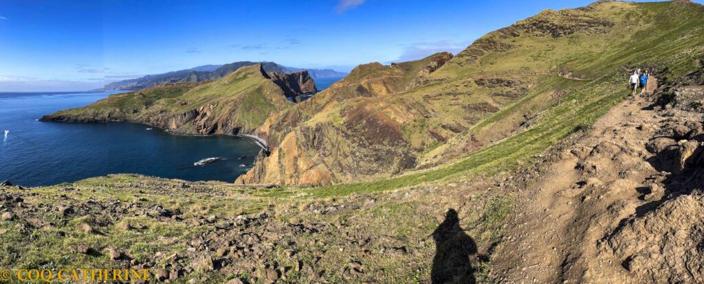 Sur le chemin de randonnée de Ponta de São Lourenço